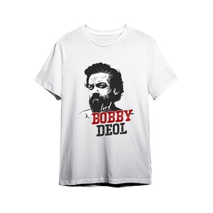 Bobby Deol Pima Round Neck T-shirt - White