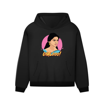 Deepika Padukone Hoodie - BLACK