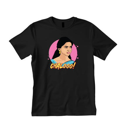 Deepika Padukone Pima Round Neck T-Shirt