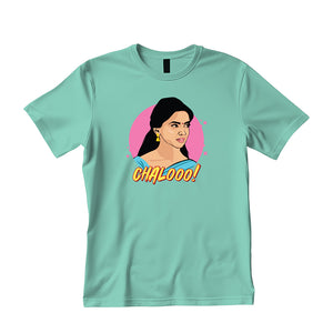 Deepika Padukone Pima Round Neck T-Shirt