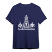 Govindayamaha Eco  Round Neck T-shirt - Navy Blue