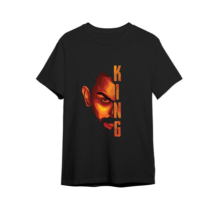 King Virat Eco Round Neck T-shirt - Black