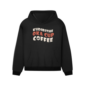 Kudirthe Oka Cup Hoodie - BLACK