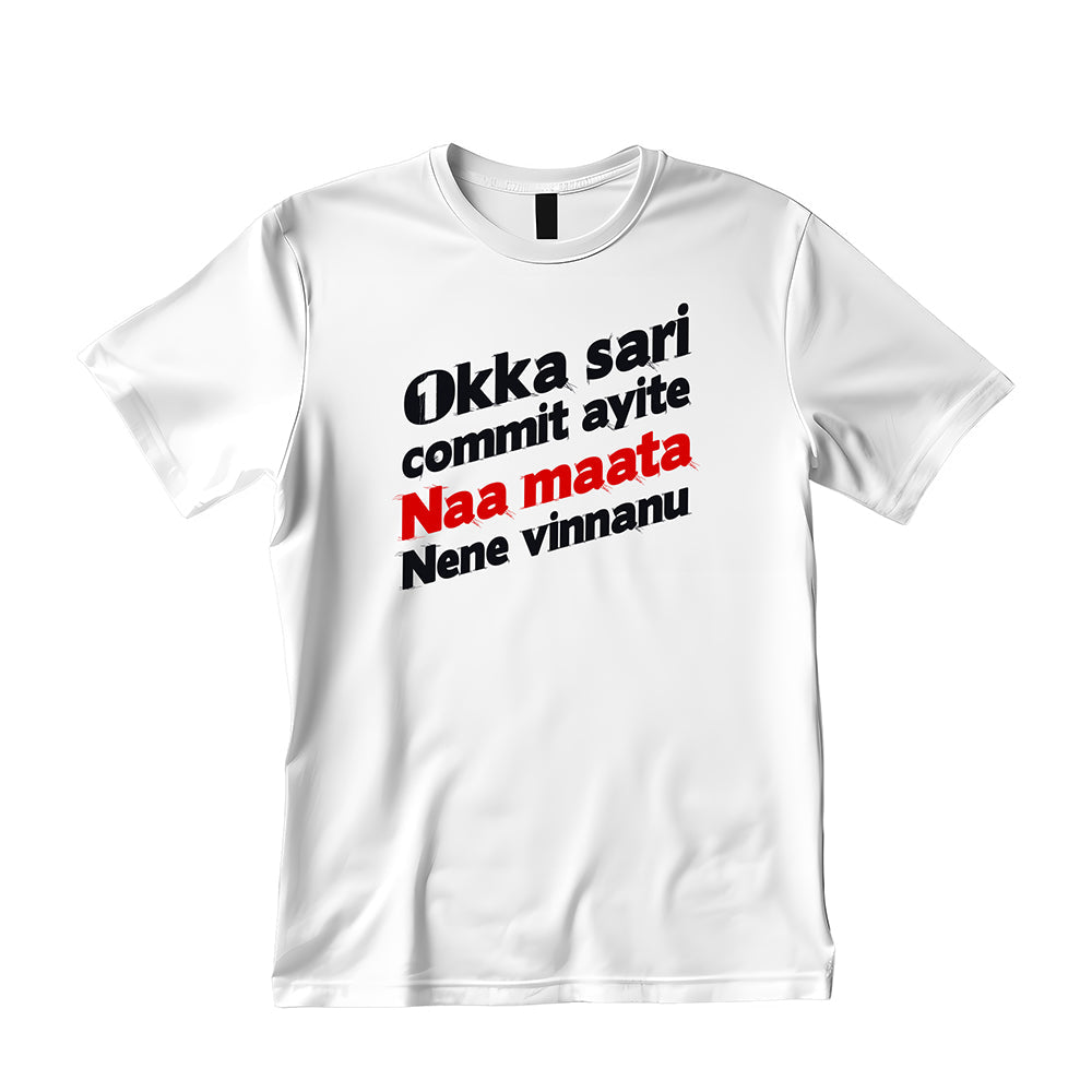 Oka Saari Commit Aite Eco T-Shirt