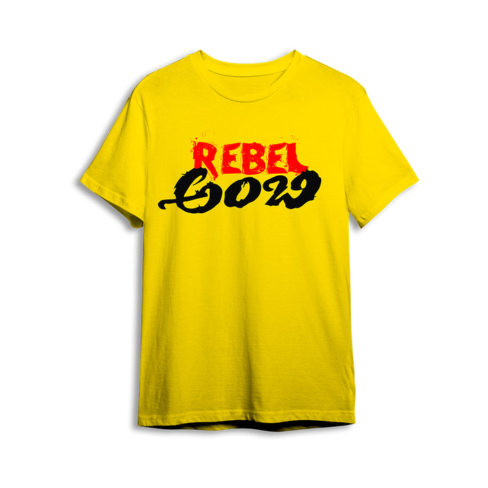 Rebel Ambi Eco Round Neck T-shirt - Yellow