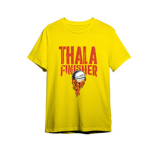 Thala Finisher Eco Round Neck T-shirt - Yellow