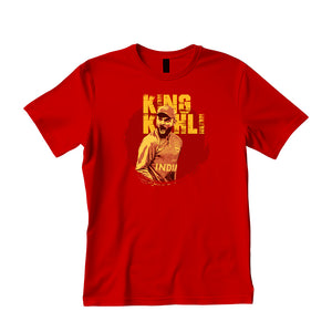 Virat Kohli King Pima Round Neck T-Shirt