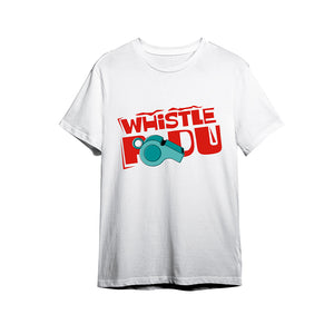 Whistle Podu Pima Round Neck T-shirt - White