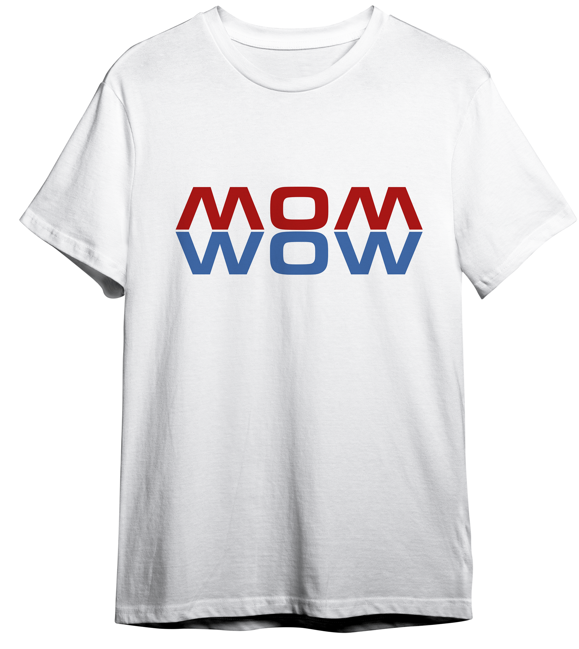 MOM Round Neck Eco T-shirt - White